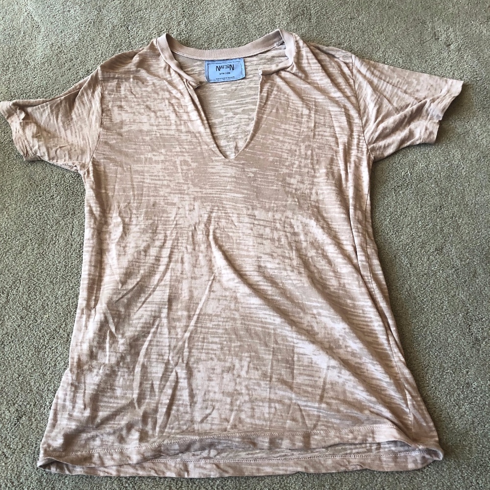 Nation LTD Burnout Shirt